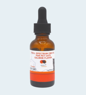 CBD Oil with MCT Oil Pet Tincture for Cats Salmon 30ml 150mg