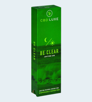 BE CLEAR: CBD Vape Pen - Coming Soon - 300 mg!