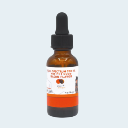 CBD Oil with MCT Oil Pet Tincture for Dogs Bacon 30ml 150mg